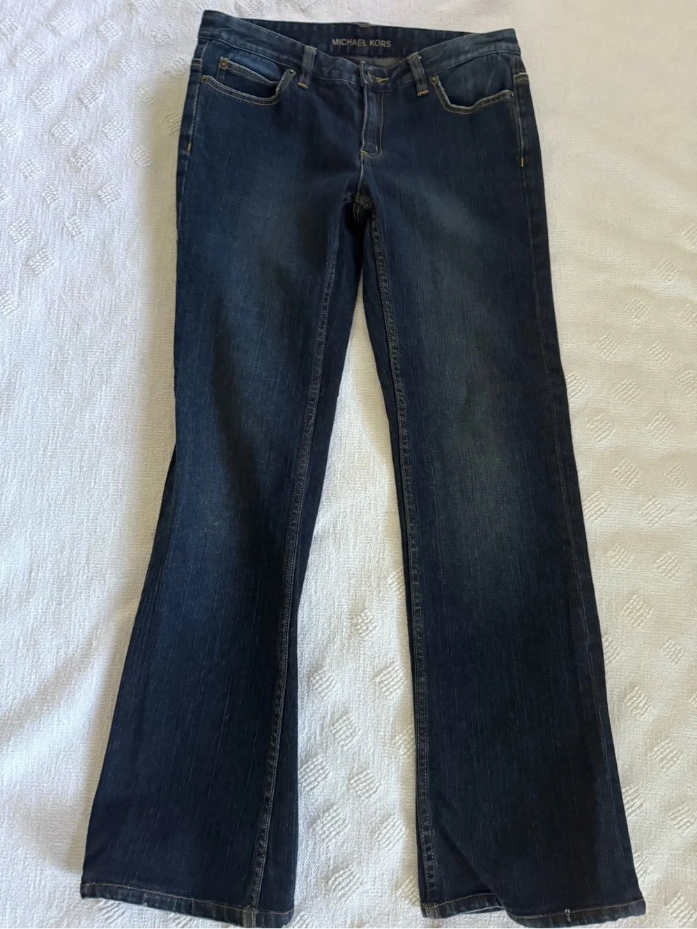 Micheal Kors wide leg jeans-Dark wash-SZ 6 M3